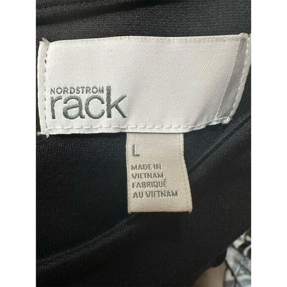 Nordstrom Rack Women's Black Sleeveless Twist Blouse Size L Casual - Picture 4 of 6